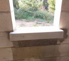 Tablettes fenêtres et seuils de portes