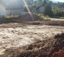 T&eacute;rrassement en cours