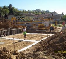 Photo fondation en cours le 2/10/2010