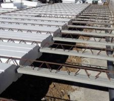 Pose du plancher isolant