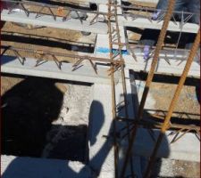 Pose du plancher isolant