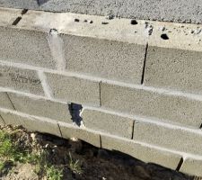 Pas très propre comme travail ...