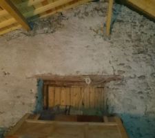L étage avant les travaux