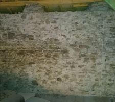 L étage avant les travaux mur porteur