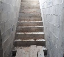 Escalier de service arriere decoffre