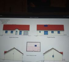 Plan de facade