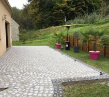 Terrasse en Pavés Granit