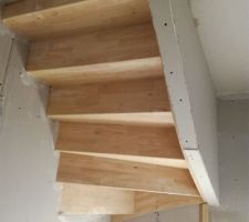 Sous face escalier dans le cellier