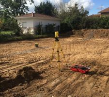 Implantation de la maison.