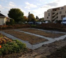Coulage des fondations.. suite