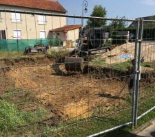 1ère phase de terrassement