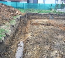 2ème phase après presque trois semaines d'arrêt à cause de l'eau!