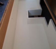La salle de bain après
