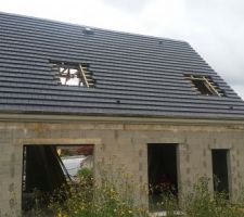Tuiles façade arrière