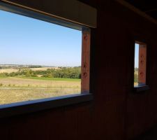 Appui béton et vue.