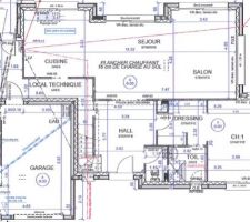 Plan du rez-de-chaussée