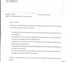 Voilà la réponse de trécobat