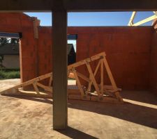 Charpente en cours