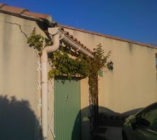 Façade Est coté garage et entrée