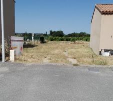 Terrain vu entree