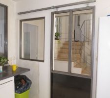 Verrière coté entrée