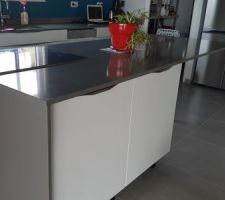 Cuisine en cours de finitions