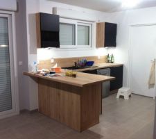 Cuisine finie d'etre installée