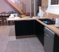 Cuisine finie d'etre installée