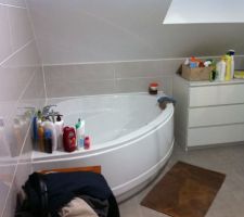 Baignoire d'angle  SdB