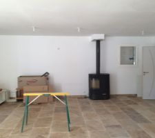 Mise en place conduit po&ecirc;le