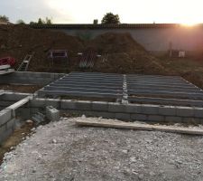 Vide sanitaire et début de fondation