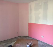 Peinture chambre rose