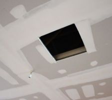 Trappe pour permettre l'isolation du plafond du garage