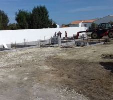 Montage des parpaings