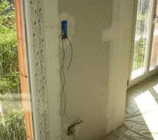 Installation pour volets electriques