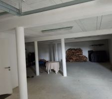 Garage peint