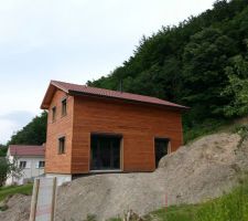 Etat de la maison apr&egrave;s abandon de chantier