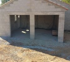 Fin drainage autour de la maison