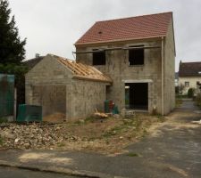 2ème pan terminé (reste les finitions et le garage)