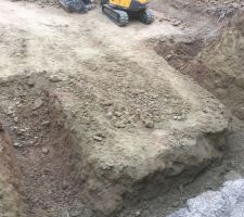 Semelles mur retenu de terre