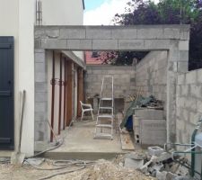 Garage en cours