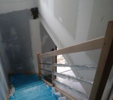 L'escalier est fini