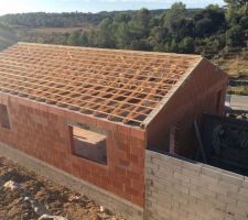 Construction du garage