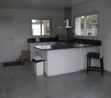 Cuisine salle de vie