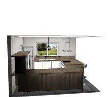 Vue de la cuisine