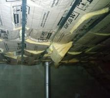 Isolation plafond