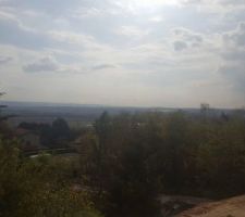 La vue de la chambre des enfants au 1 er étage