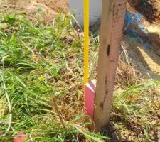 Le terrain en cours de viabilisation