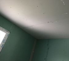 Plafond salle de bain