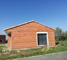 La baie vitrée du salon